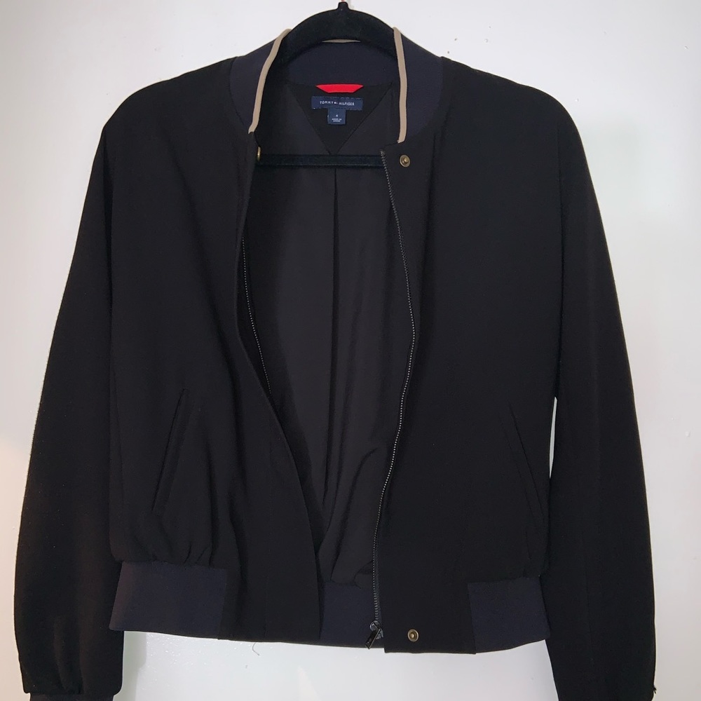Tommy Hilfiger zip up blazer jacket